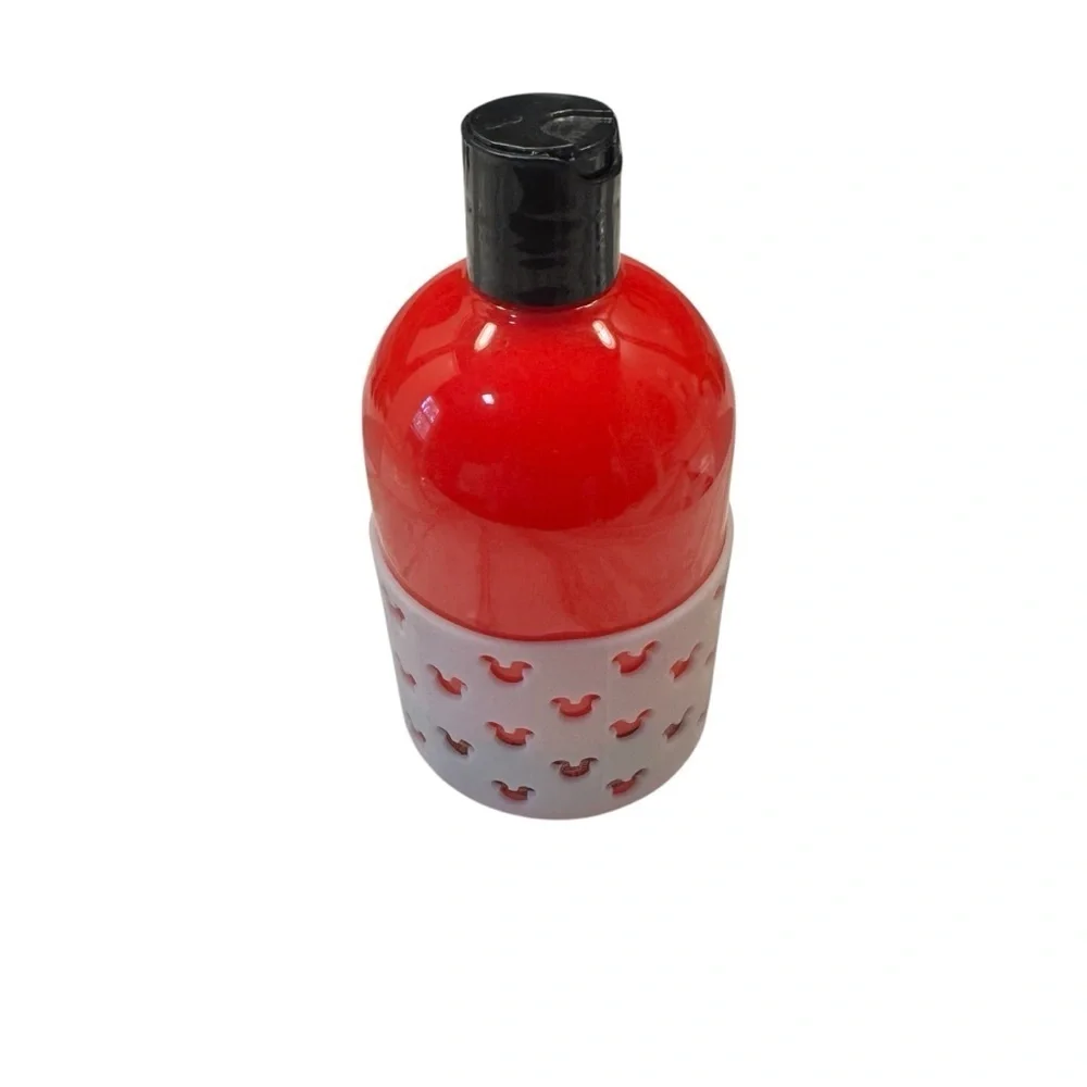 Disney Red Mickey Mouse Bubble Bath Container-Empty